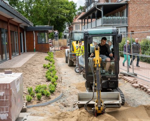 Unser Team auf einer Baustelle